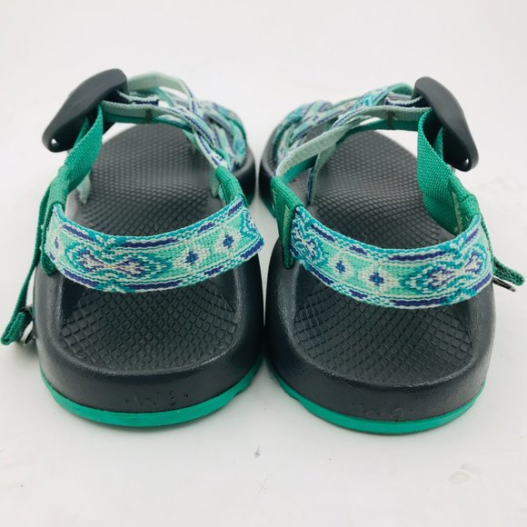 Chaco ZX/2 Classic Sandals in Marina Mint - Women's Size 6 Double Strap Toe Loop - Picture 5 of 9